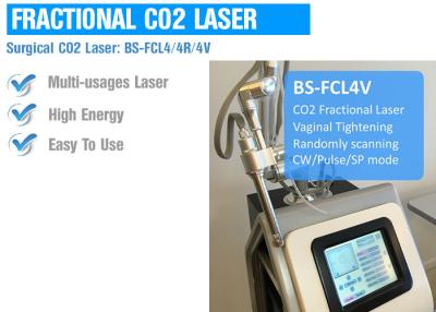 China Máquina fraccionaria del laser del CO2 de la alta energía para el retiro de la cicatriz de la piel/el tratamiento del acné en venta