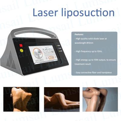 China La grasa reduce la máquina ayudada poder portátil del Liposuction de la máquina del laser del diodo con la certificación del CE en venta