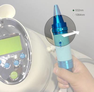 중국 고에너지 Yag 레이저 문신 제거 기계 찬성되는 세륨에 1064년 Nd Yag 532 Nm 판매용