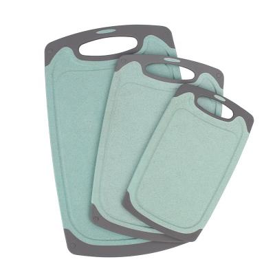 China Amazon Dishwasher Safe Hot Pieces 3 Wholesale Plastic Chopper Safe Cutting Boards Good For Kitchen for sale