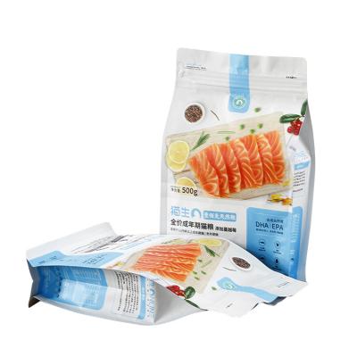 China Factory Direct Supply Strong Sealed Moisture Proof Stand Up Pouches With Zipper Top For Cat Food for sale