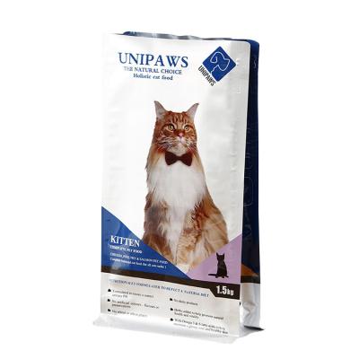 China Customization Printing Moisture Proof Smell Proof Cat Food Pet Food Packaging Ziplock Food Storage Bag for sale