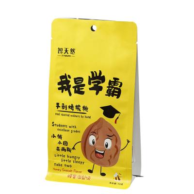 China Manufacturer Custom Zipper Lock Moisture Proof Bag With Logo Resealable Pouch Plastic Food Packaging Bag for sale