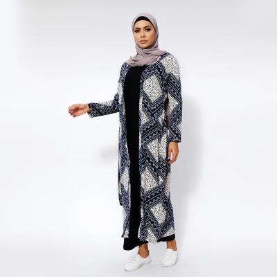 China Custom Made Plus Size Plus Size Casual Plus Size Modern Custom Made Long Coat Muslim Women Clothing for sale