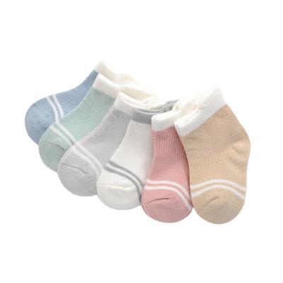 China Factory direct sales QUICK DRY baby socks spring and autumn new baby socks children cartoon combed cotton socks for sale