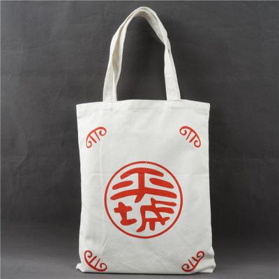 China Recyclable Cotton Canvas Tote Bag Custom Logo Printed No Minimum for sale