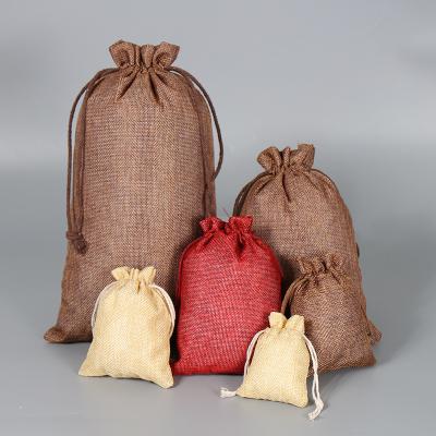 China Promotional Custom Cheap Cotton Drawstring Gift Canvas Bag Eco-friendly Color Small for sale