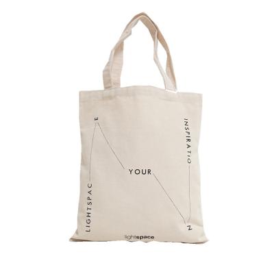 China 100% eco-friendly material eco-friendly calico cotton canvas tote bags with your own logo customized natural size color shopping bag Franco Truck wholesale for sale