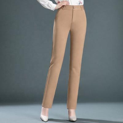 China Work Wear Office Work Wear Women's Business Women's Trousers Women Full Length Professional Formal Girls Slim Trousers Plus Size Clothing for sale