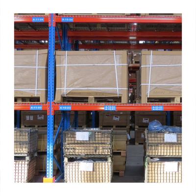 China Easy Installation Warehouse Corrosion Protection Euro Pallet Rack Steel Pallet Racking for sale