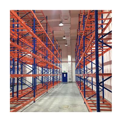 China Corrosion Protection Steel Industrial Pallet Warehouse Rack Storage Beam Pallet Rack System for sale