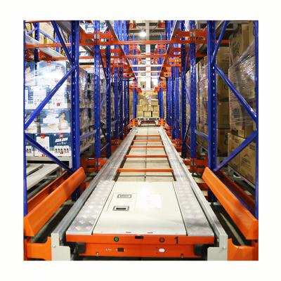 Cina Corrosion Protection CE Certified Automatic Warehouse Storage Radio Shuttle Racking System in vendita