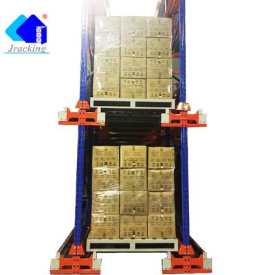 China Corrosion Protection FIFO Paddle Radio Shuttle Racking Dystem for sale