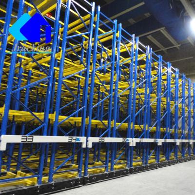 China Corrosion Protection Mart Heavy Duty Electricmobile Racking System for sale