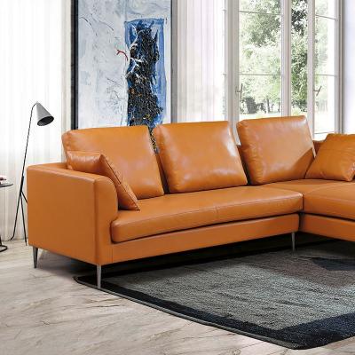 China SUNLINK Latest Design Modular Corner Sleeper Leather Sofa Sofa For Living Room Furniture Home Sofa for sale