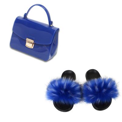 China Winter Luxurious And Fashionable Luxury Bag Jelly Fashion Simple Chain Portable Female Bag With Shoes for sale