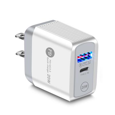 China 20W Palladium 20W Fast Mobile Wall Charger Usb C Chargers Good Wall Fast Charger Mobile Phone Wall Charger With Wholesale Price Fast Chargers For for sale