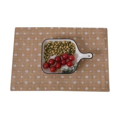 China Factory Manufacture Jute Place Mat Modern Waterproof Anti Slip Table Mat Innovative Placemat for sale