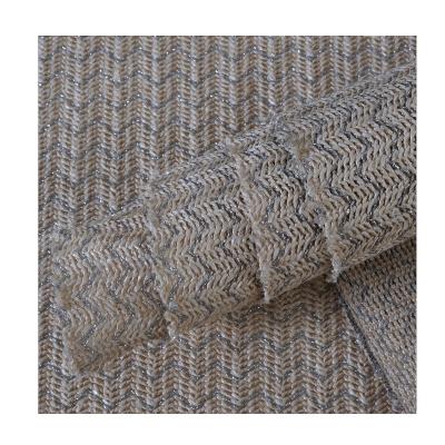 China 4.5grade color fastness Faux raffia pp Straw Woven Fabric For Bags (washing and crocking). Shoes. Woven Raffia Raffia Textile Home Textile Fabric In Roll for sale