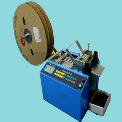 China Automatic Nylon Products Polyester Webbing Tape Cutter Webbing Belt Cutting Machine for sale