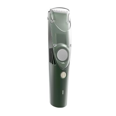 China Pop Outdoor Trend Customized OEM Rechargeable Cordless Electric Hair Trimmer With Vacuum Cleaner For Men for sale