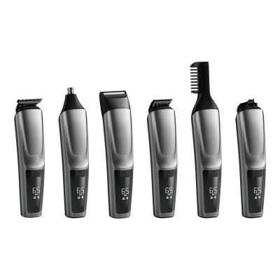 China Wholesale Car Custom 5 in 1 Cordless Multifunctional Low Noise Electric Hair Trimmer for Men Full Body for sale