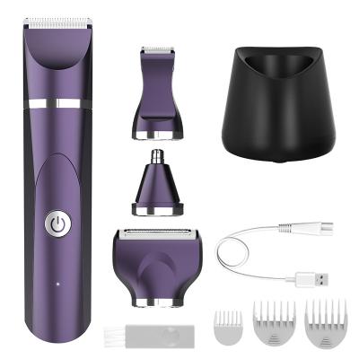 China Unibono New Electric Hair Trimmer and Grooming Kit Cordless Body Shaver Cordless Trimmer Cutter Tool Rechargeable Tool with Base for sale