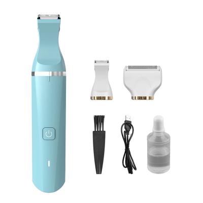 China Hotel Household Multifunctional Waterproof Body Shaver and Split End Hair Trimmer Machine for Women 2-in-1 Epilator kit for sale