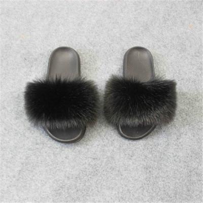 China Fashion\Comfortable Fashion\Durable\China Supplier Flat Indoor Faux Fur Slippers Wholesale Comfortable\Durable Faux Fur Slippers for sale