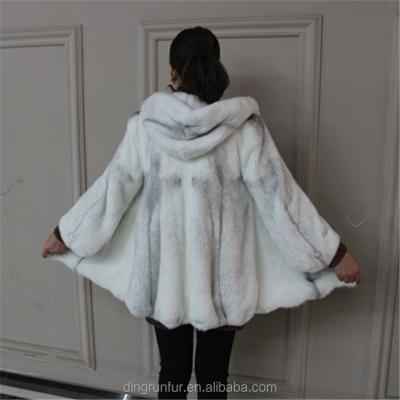 China Winter Sustainable Women Luxury Real Mink Fur Coat Natural Fur Jacket for sale