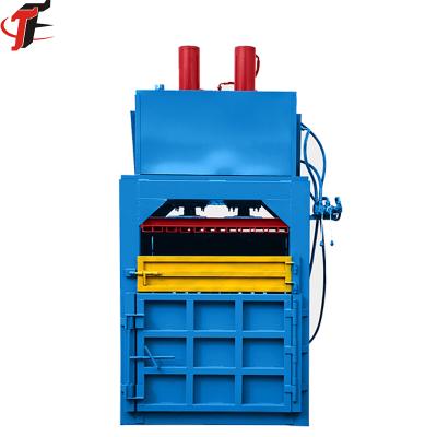 China Aluminum Vertical Cotton Baler Machine Scrap Food Scrap Baler Waste Paper Baler Wrapping Machine for sale