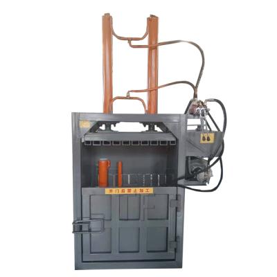 China Hydraulic Wrapping Food PET Bottle Machine Waste Paper Baler Press Machine Plastic Bottle Press For Sale for sale