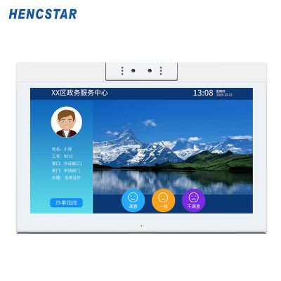 China Hard 14 Inch LCD Panel RK3288 Android 8.1 L-Type Tablet With Swivel Dual Camera for sale