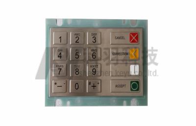 China RS232 Interface Encrypted Pin Pad For Automatic Teller Machine for sale