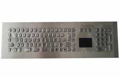 China Mini teclado industrial del acero inoxidable con el panel táctil para el público, al aire libre en venta