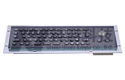 China Teclado negro al aire libre del metal con 68 llaves de funcionamiento y el telclado numérico del número en venta