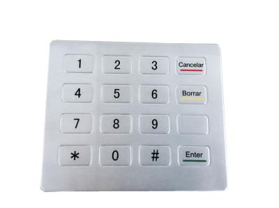 China Teclado numérico del metal de la puerta del garaje en venta