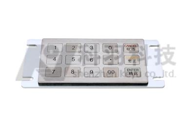 China Mini teclado numérico de la atmósfera del metal con la llave de funcionamiento 15 EN55022 en venta