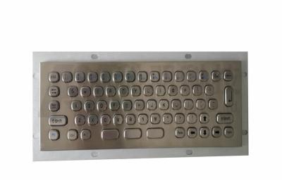 China Teclado industrial do metal IP65 mini com superfície escovada NEMA4 à venda