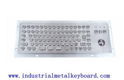 China Mini teclado industrial compacto con el Trackball, llaves de funcionamiento, viaje dominante 2m m del movimiento en venta