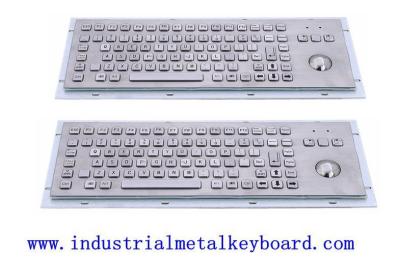 China Teclado industrial de 89 llaves traseras de la luz con el Trackball mecánico para médico en venta