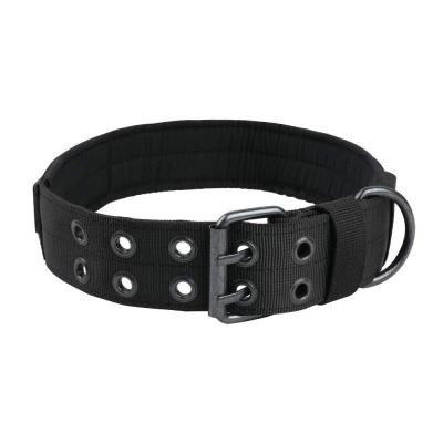 China Good Quality Modern Design Durable Pet Collar Nylon Material Monochrome Customs Lead Stylish Dog Collars for sale