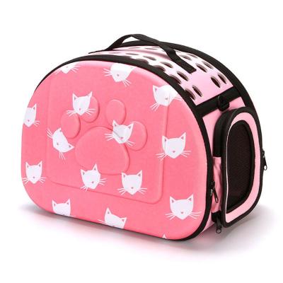 China Hot Sale Pet Carrier Pet Carrier Comfortable Travel Bag Portable Detachable Stored Bag for sale