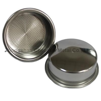 China Hotel Double Layer Filter Basket For Coffee Machine for sale