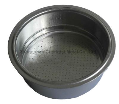 China Hotel Filter Basket For Coffee Machine Coffee Party Espresso Component for sale