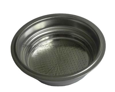 China hotel filter basket for coffee machine/double layer filter for sale