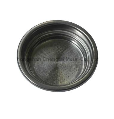 China Hotel Double Layer Filter Basket For Coffee Machine for sale