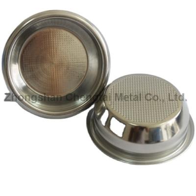 China hotel filter basket for espresso coffee machine for sale