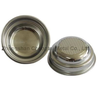 China hotel filter basket for italian espresso coffee machine for sale