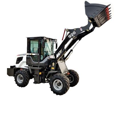 China Hotels Mini Wheel Front Loaders 42kw ZL-920 FUKAI Customer Satisfaction Loader for sale